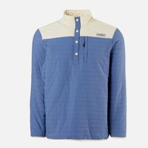 Magellan Womens Blue Classic Fit Campfire Quilted Pullover